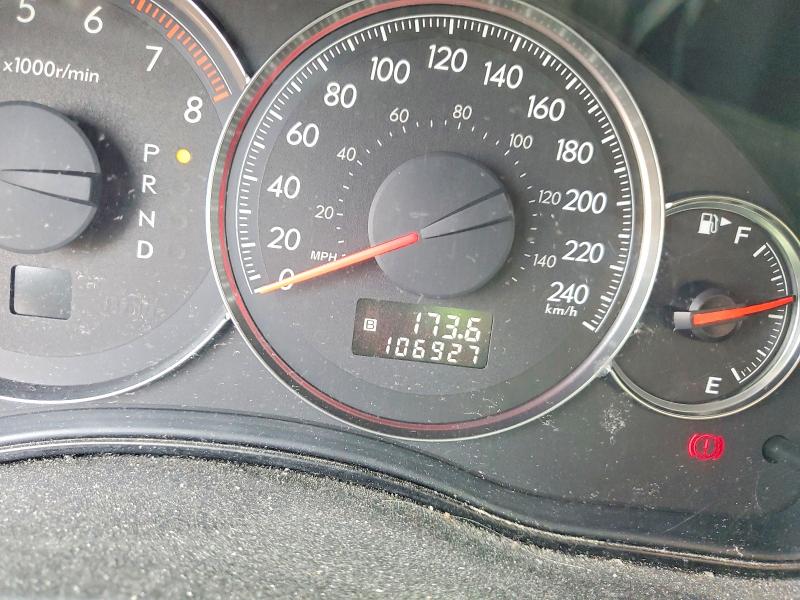 Photo 9 from auction – 2009 SUBARU LEGACY with VIN 4S3BL616597200012
