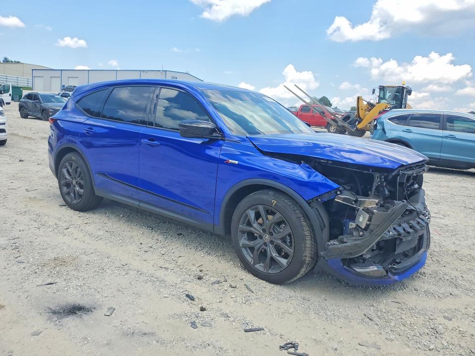 Photo 4 from auction – 2024 ACURA MDX with VIN 5J8YE1H08RL013977