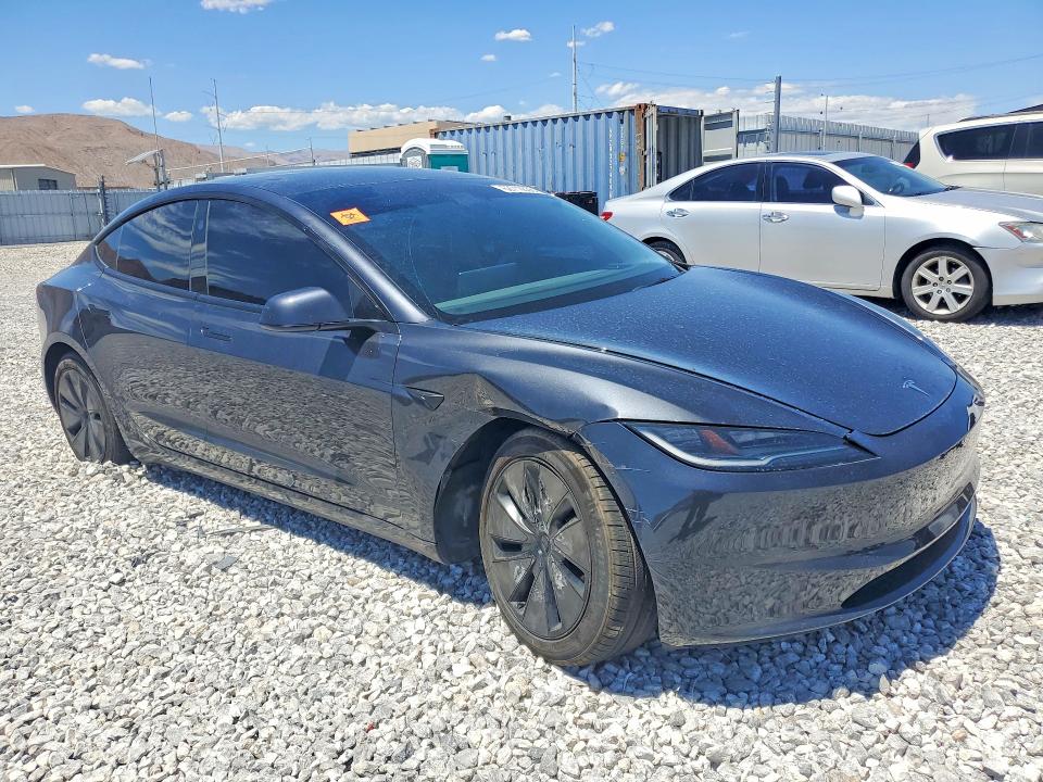 Photo 4 from auction – 2025 TESLA MODEL 3 with VIN 5YJ3E1EA4SF012985