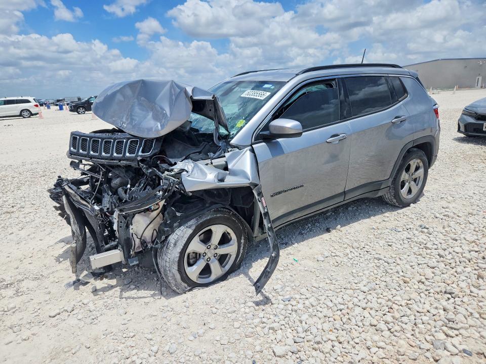 JEEP COMPASS 2021 with VIN 3C4NJCBB7MT505657 - Photo from auction