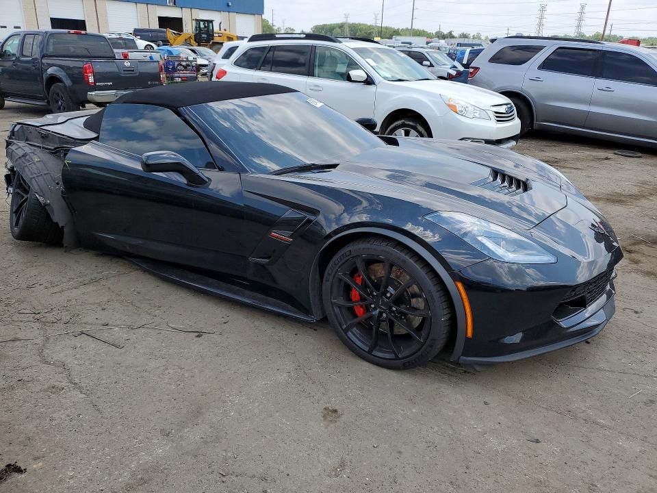 Photo 4 from auction – 2019 CHEVROLET CORVETTE with VIN 1G1YW3D76K5108017
