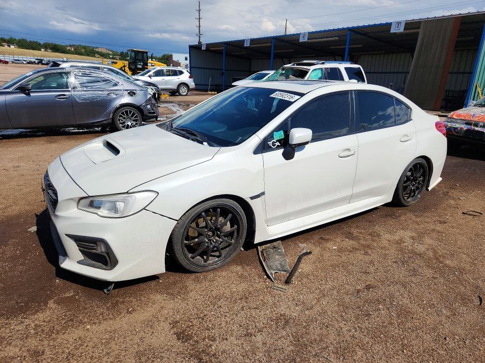 SUBARU WRX 2018 with VIN JF1VA1C6XJ8832740 - Photo from auction