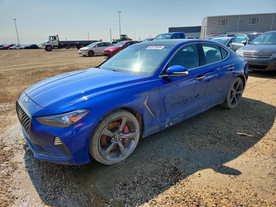 GENESIS G70 2020 with VIN KMTG74LE7LU055276 - Photo from auction