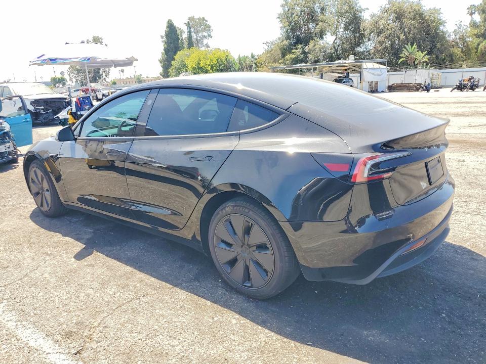 Photo 2 from auction – 2025 TESLA MODEL 3 with VIN 5YJ3E1EA4SF058784