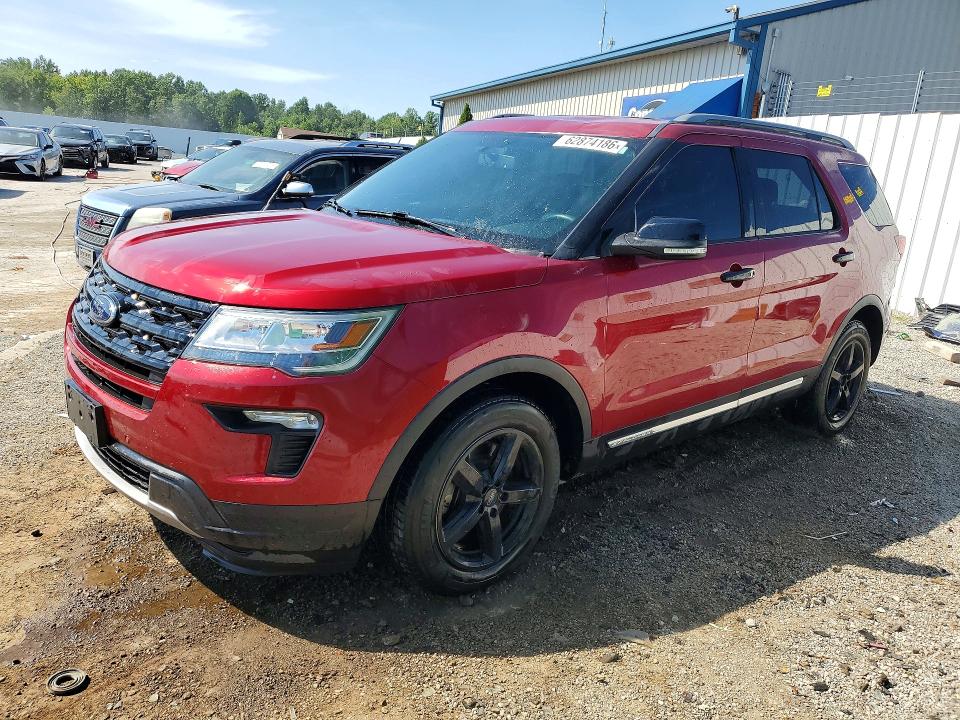 FORD EXPLORER 2018 with VIN 1FM5K7D84JGA19681 - Photo from auction
