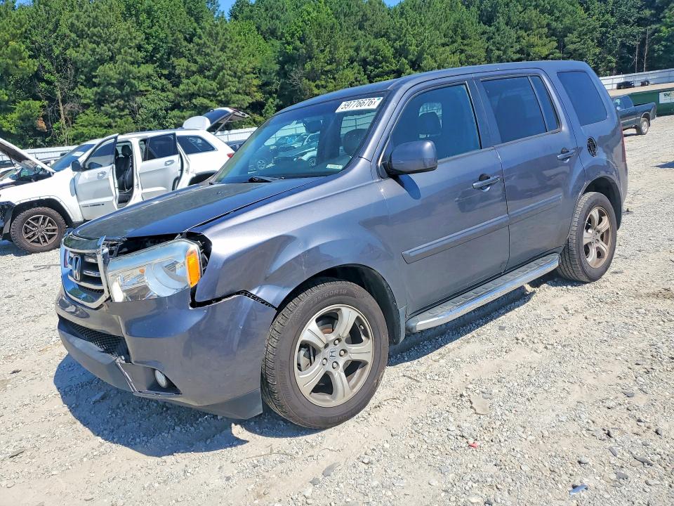 HONDA PILOT 2014 with VIN 5FNYF3H59EB017861 - Photo from auction