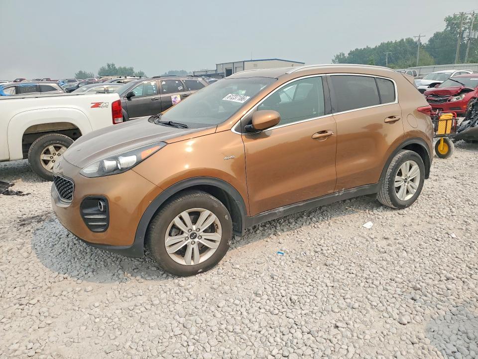 KIA SPORTAGE 2017 with VIN KNDPMCAC4H7261423 - Photo from auction