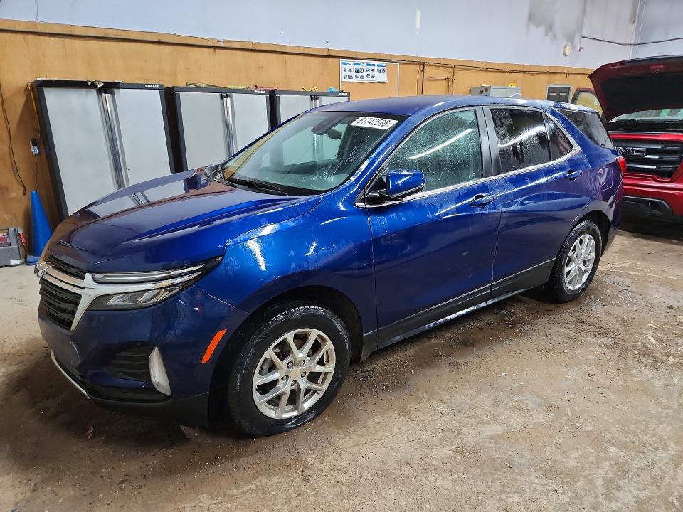 CHEVROLET EQUINOX 2022 with VIN 3GNAXUEVXNL119106 - Photo from auction