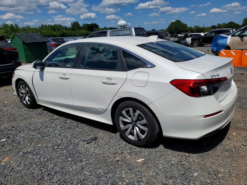 Photo 2 from auction – 2022 HONDA CIVIC with VIN 2HGFE2F21NH523175