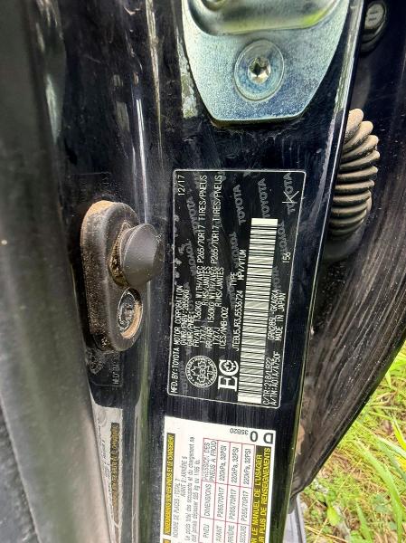 Photo 10 from auction – 2018 TOYOTA 4RUNNER with VIN JTEBU5JR3J5536724
