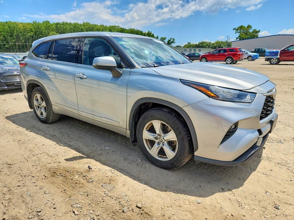 Photo 4 from auction – 2020 TOYOTA HIGHLANDER with VIN 5TDBZRBHXLS015693