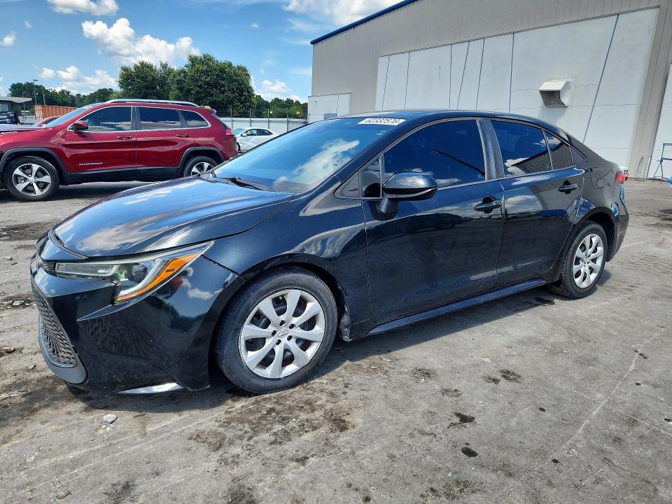 TOYOTA COROLLA 2020 with VIN 5YFEPRAE1LP125874 - Photo from auction