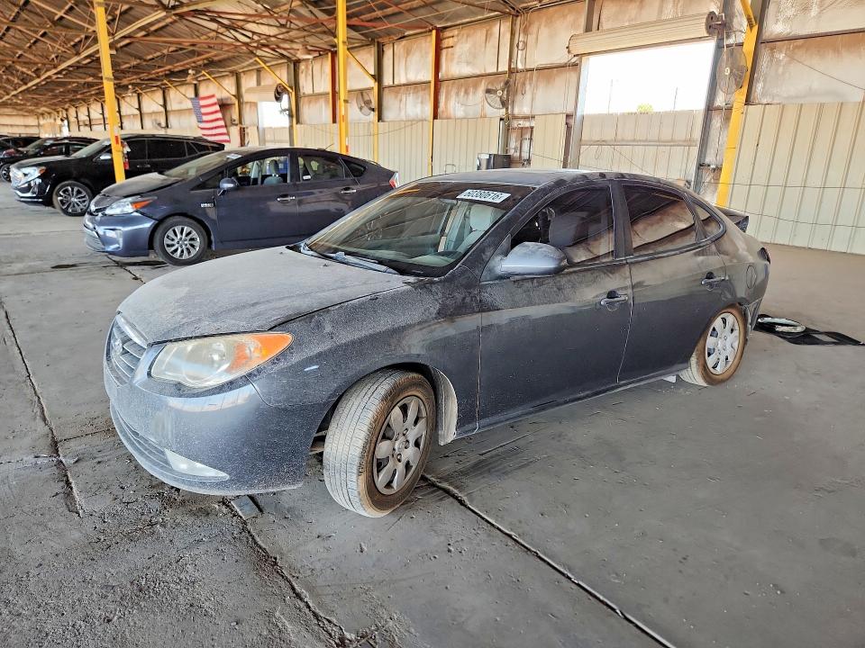 HYUNDAI ELANTRA 2007 with VIN KMHDU46D87U156504 - Photo from auction