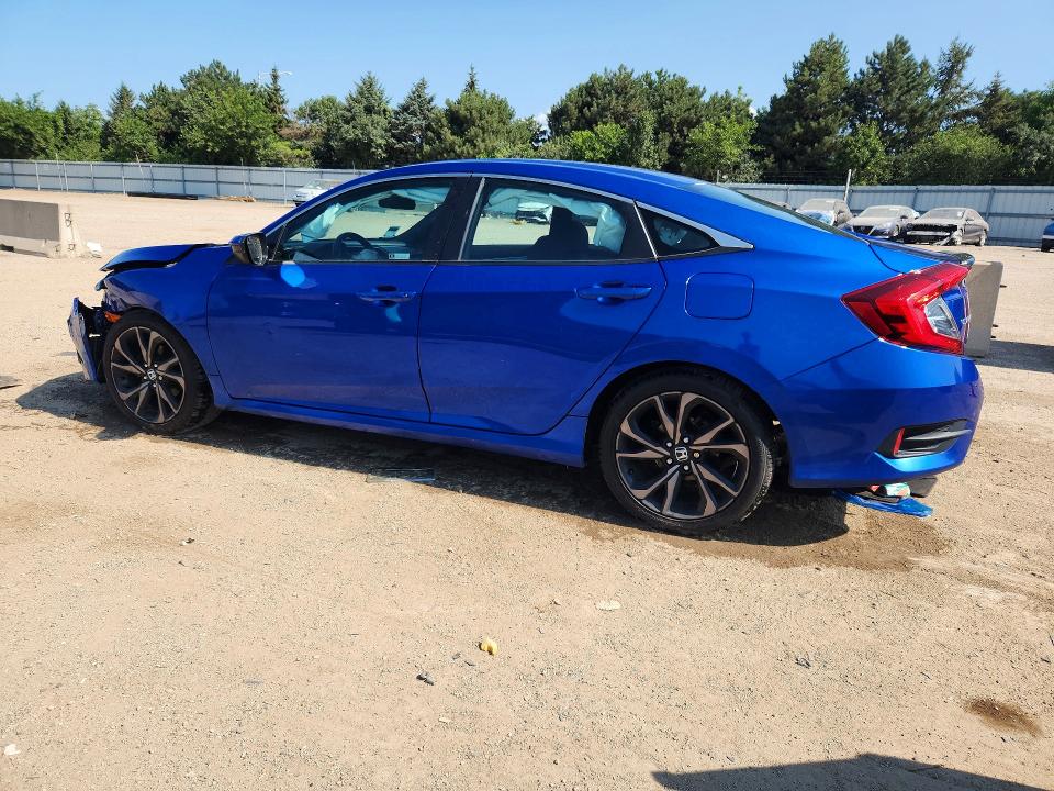 Photo 2 from auction – 2019 HONDA CIVIC with VIN 19XFC2F87KE022131