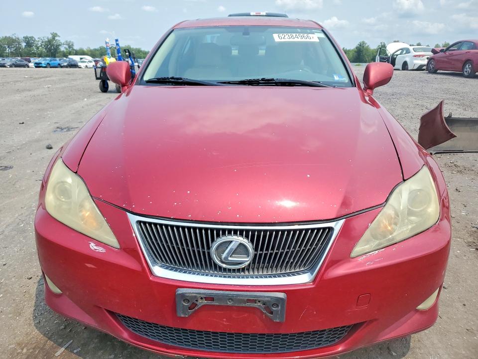 Photo 5 from auction – 2007 LEXUS IS with VIN JTHBK262372053876