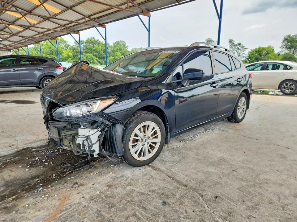 SUBARU IMPREZA 2017 with VIN 4S3GTAD69H3702418 - Photo from auction
