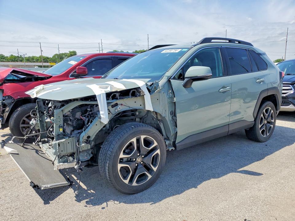 TOYOTA RAV4 2021 with VIN 2T3J1RFVXMW212737 - Photo from auction