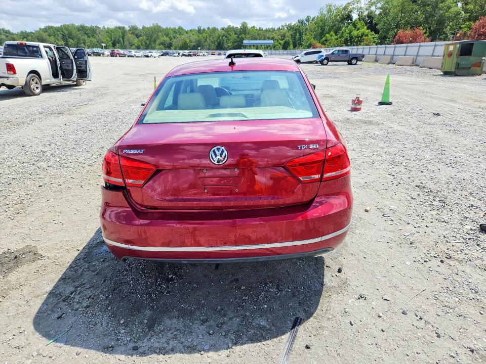 Photo 6 from auction – 2015 VOLKSWAGEN PASSAT with VIN 1VWCV7A36FC121250