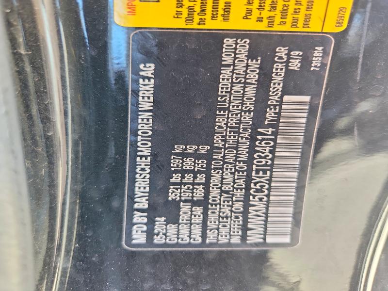 Photo 14 from auction – 2014 MINI COOPER with VIN WMWXM5C5XET934614
