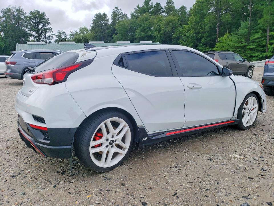 Photo 3 from auction – 2020 HYUNDAI VELOSTER N with VIN KMHT36AHXLU007705