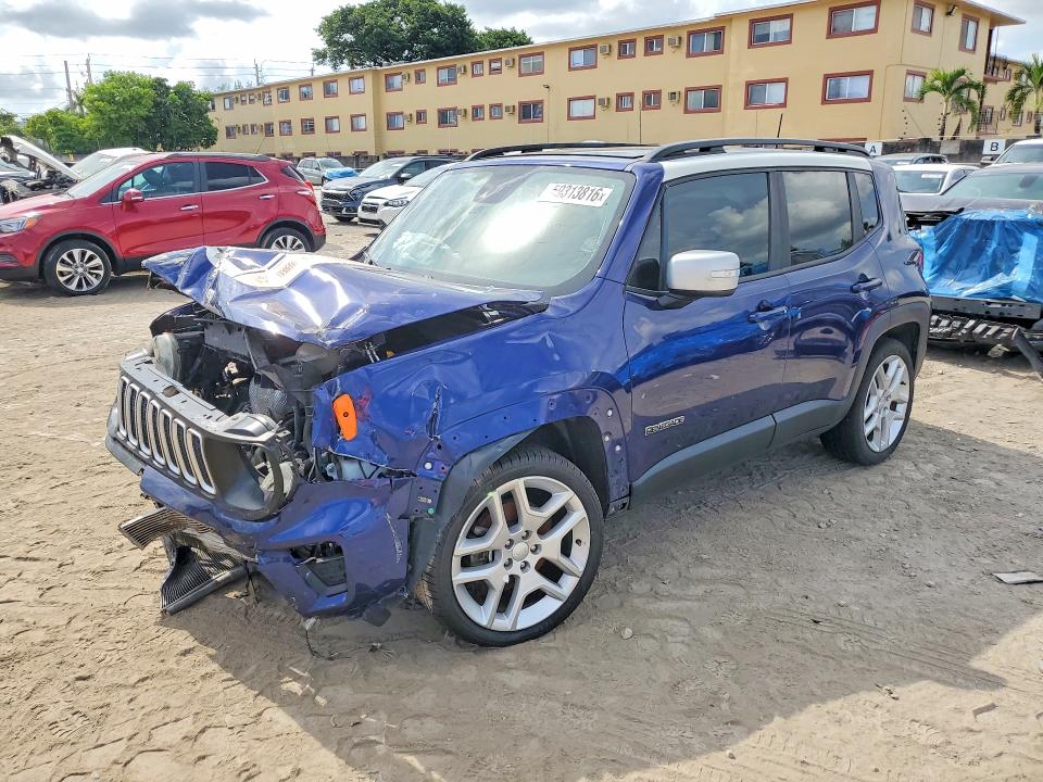 Photo 1 from auction – 2021 JEEP RENEGADE with VIN ZACNJCBB7MPM43262
