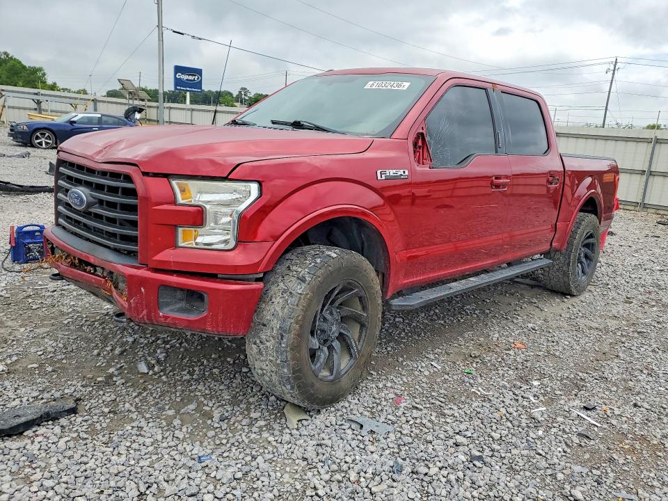 FORD F150 2016 with VIN 1FTEW1EF1GKF66478 - Photo from auction