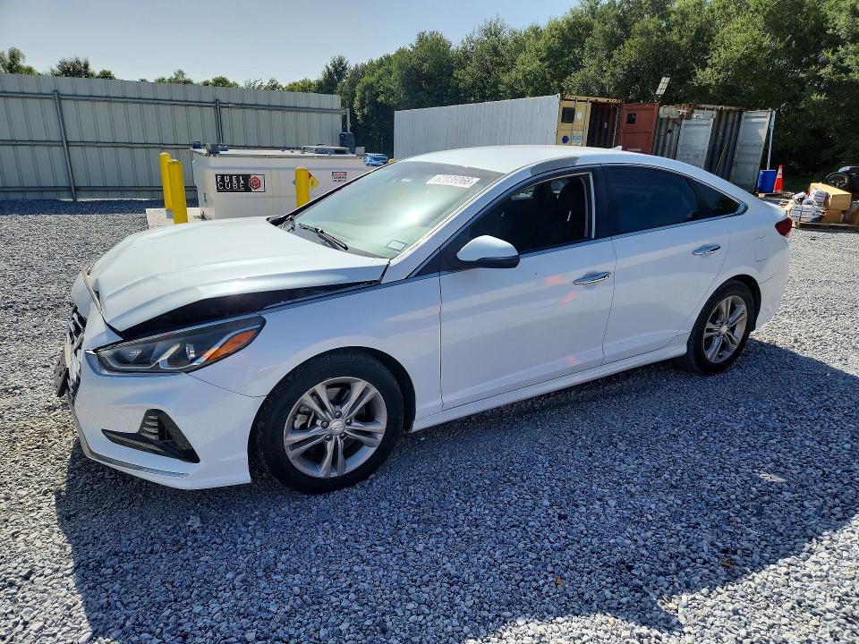 HYUNDAI SONATA 2018 with VIN 5NPE34AF1JH618536 - Photo from auction
