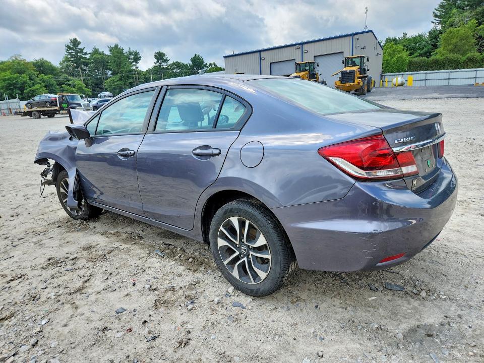 Фото 2 с аукциона – 2014 HONDA CIVIC с VIN 2HGFB2F80EH533869