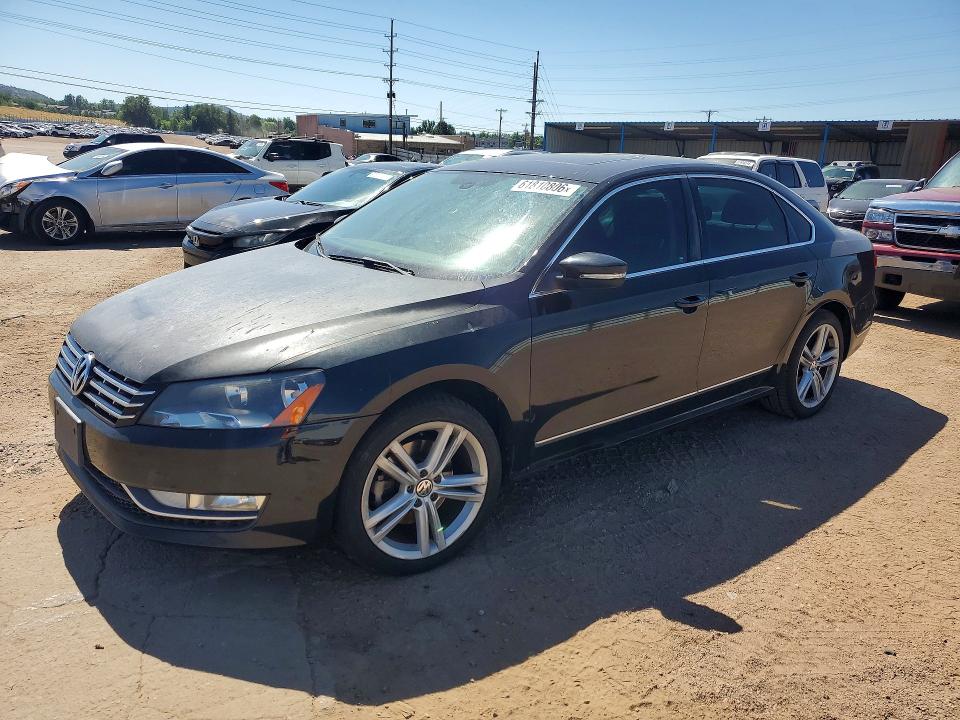 VOLKSWAGEN PASSAT 2013 with VIN 1VWCN7A36DC050175 - Photo from auction