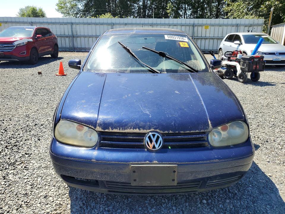 Photo 5 from auction – 2002 VOLKSWAGEN GOLF with VIN 9BWGB61J124071356
