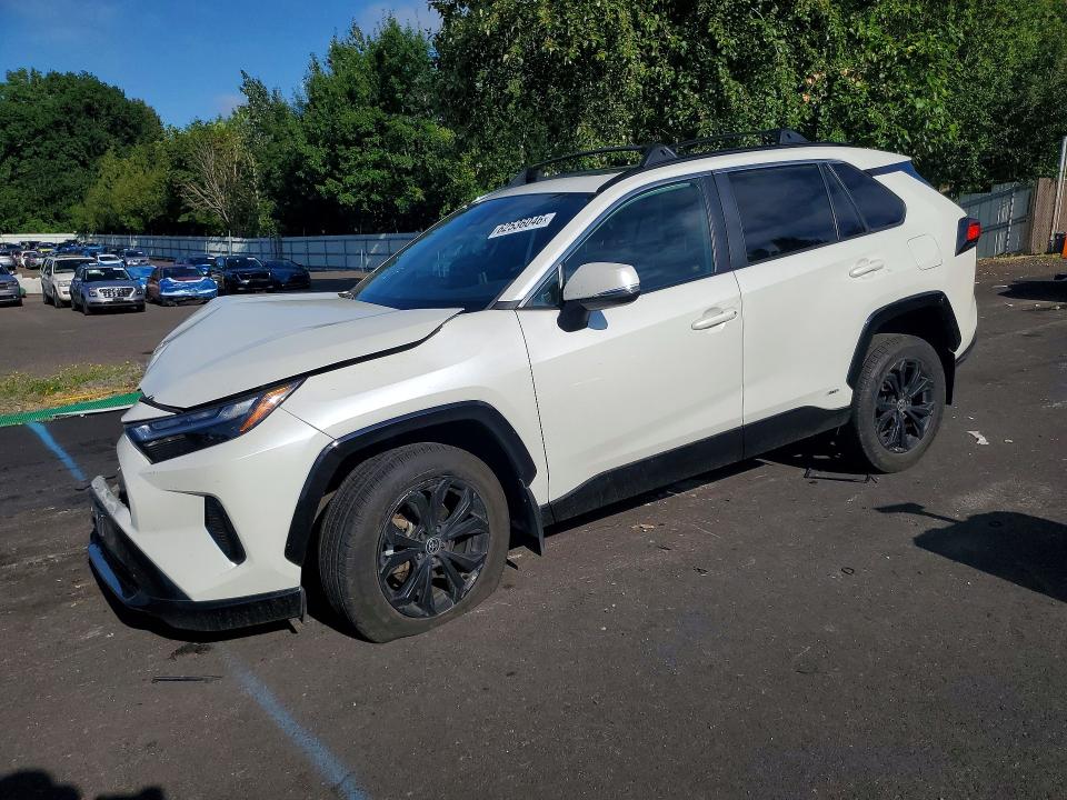 TOYOTA RAV4 2022 with VIN 4T3T6RFV3NU105234 - Photo from auction