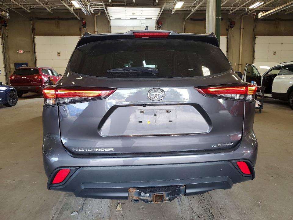 Photo 6 from auction – 2021 TOYOTA HIGHLANDER with VIN 5TDGZRBH7MS116519