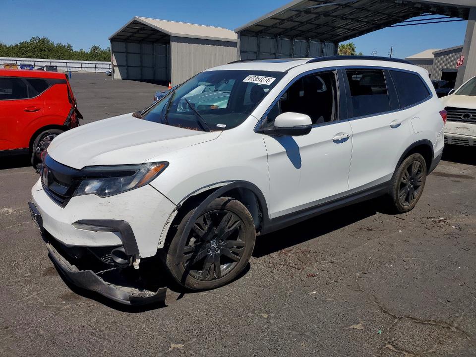 HONDA PILOT 2021 with VIN 5FNYF5H25MB042689 - Photo from auction