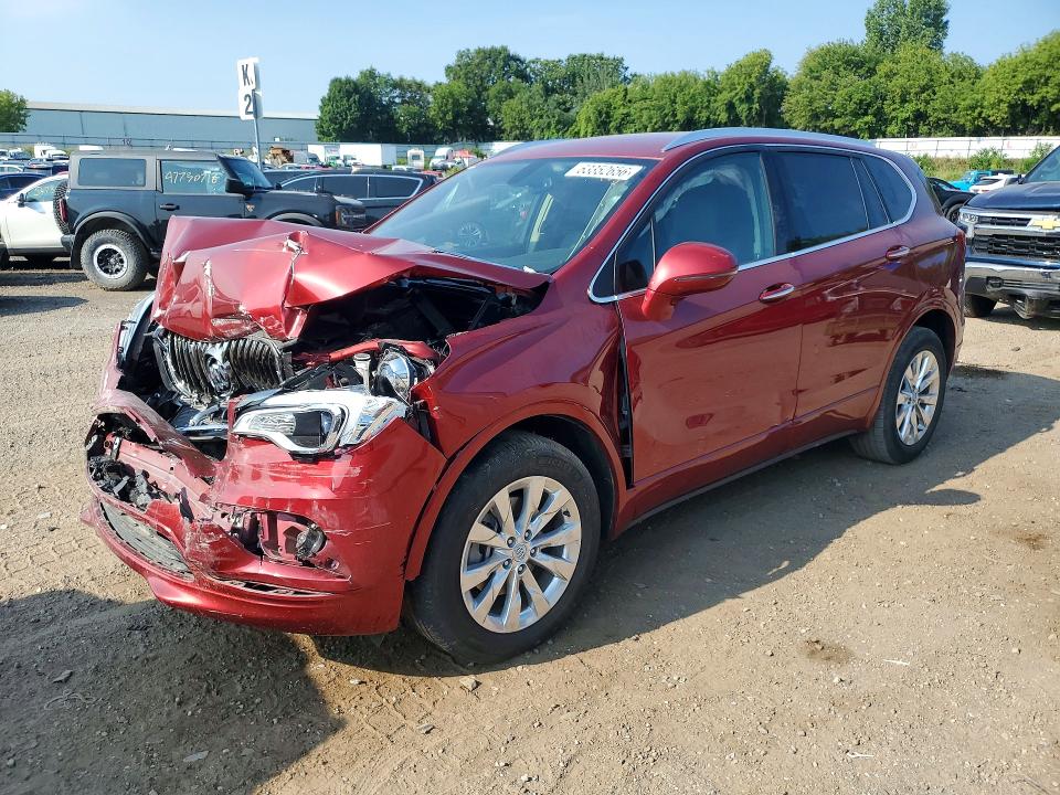 BUICK ENVISION 2017 with VIN LRBFXBSA9HD223017 - Photo from auction