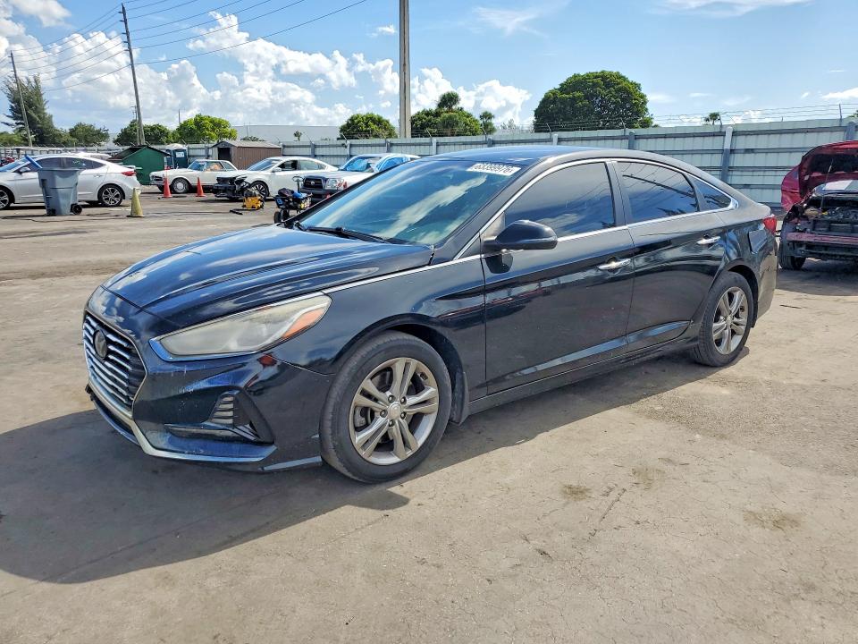HYUNDAI SONATA 2019 with VIN 5NPE34AF4KH733665 - Photo from auction