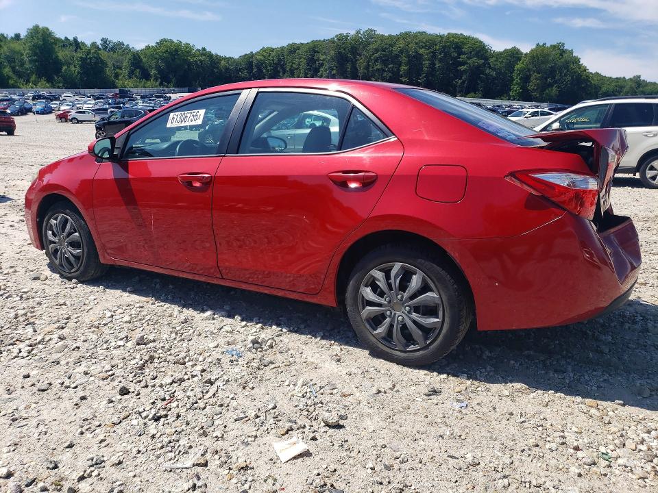 Photo 2 from auction – 2016 TOYOTA COROLLA with VIN 2T1BURHE7GC627618