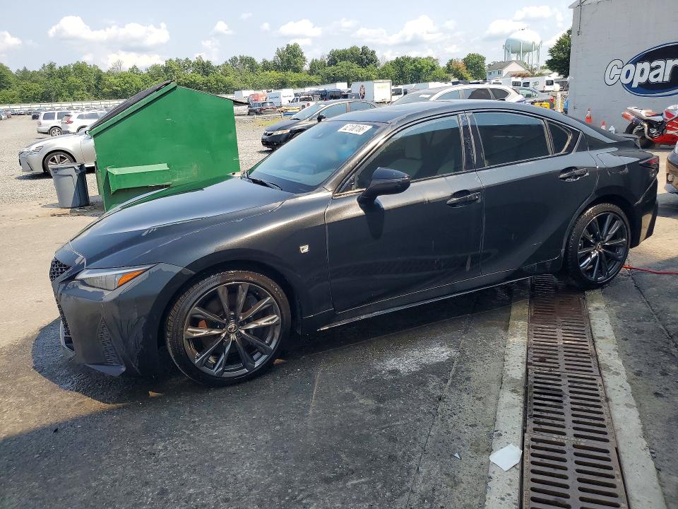 LEXUS IS 350 2025 with VIN JTHGZ1E24S5044009 - Photo from auction