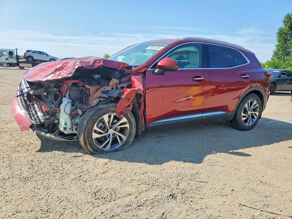BUICK ENVISION 2021 with VIN LRBFZPR47MD047747 - Photo from auction