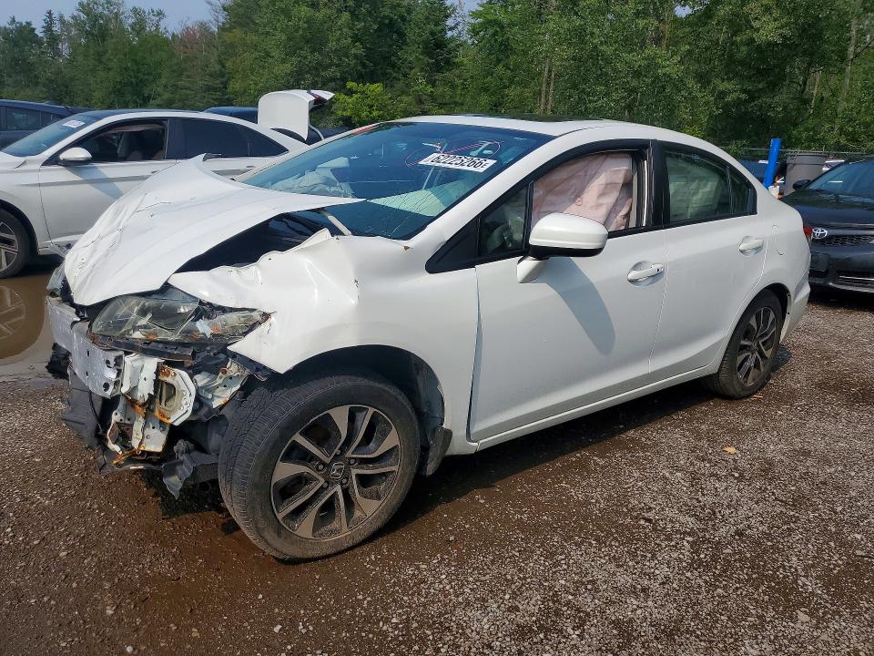 HONDA CIVIC 2014 with VIN 2HGFB2F57EH041961 - Photo from auction