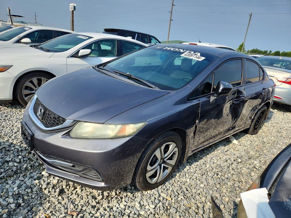 HONDA CIVIC 2014 with VIN 19XFB2F55EE070515 - Photo from auction