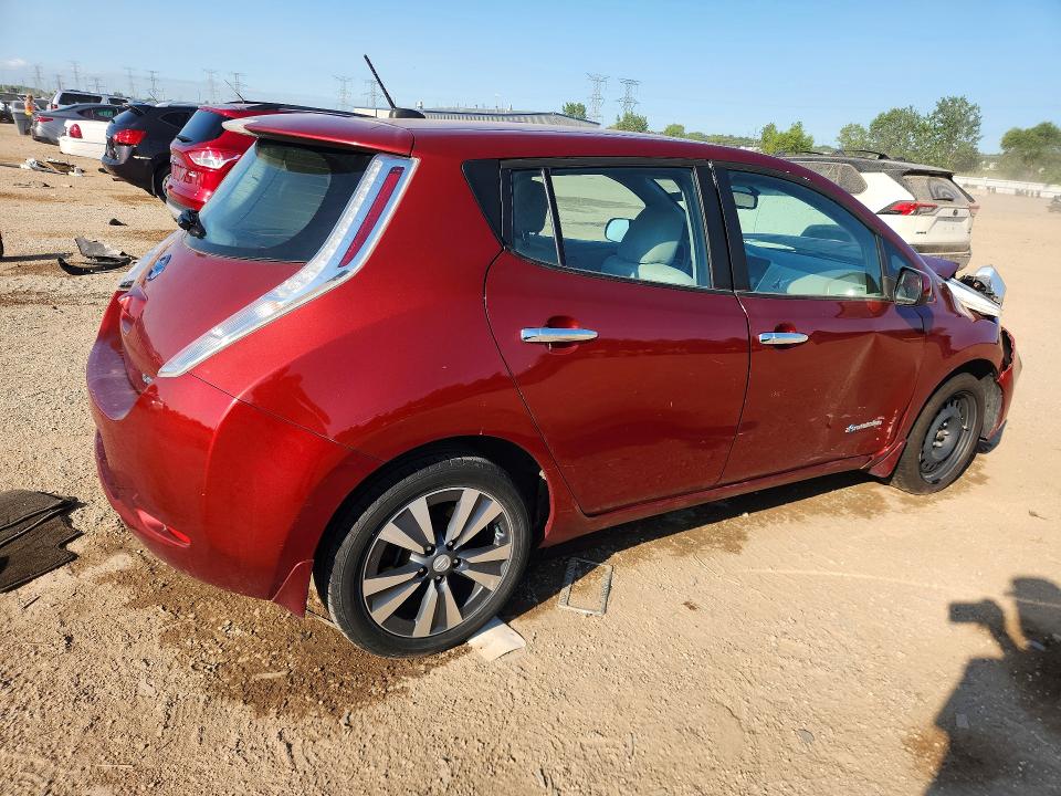 Photo 3 from auction – 2015 NISSAN LEAF with VIN 1N4AZ0CPXFC331703
