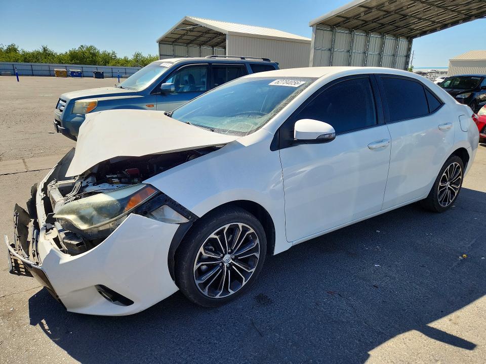 TOYOTA COROLLA 2015 with VIN 5YFBURHE6FP220422 - Photo from auction