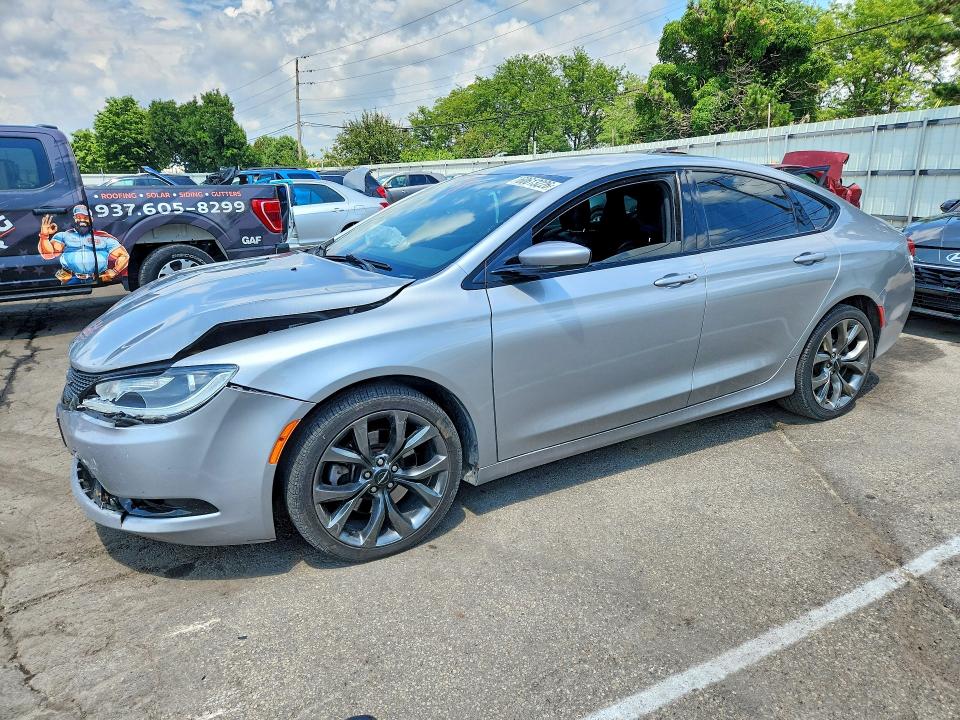 CHRYSLER 200 2015 with VIN 1C3CCCBGXFN643990 - Photo from auction