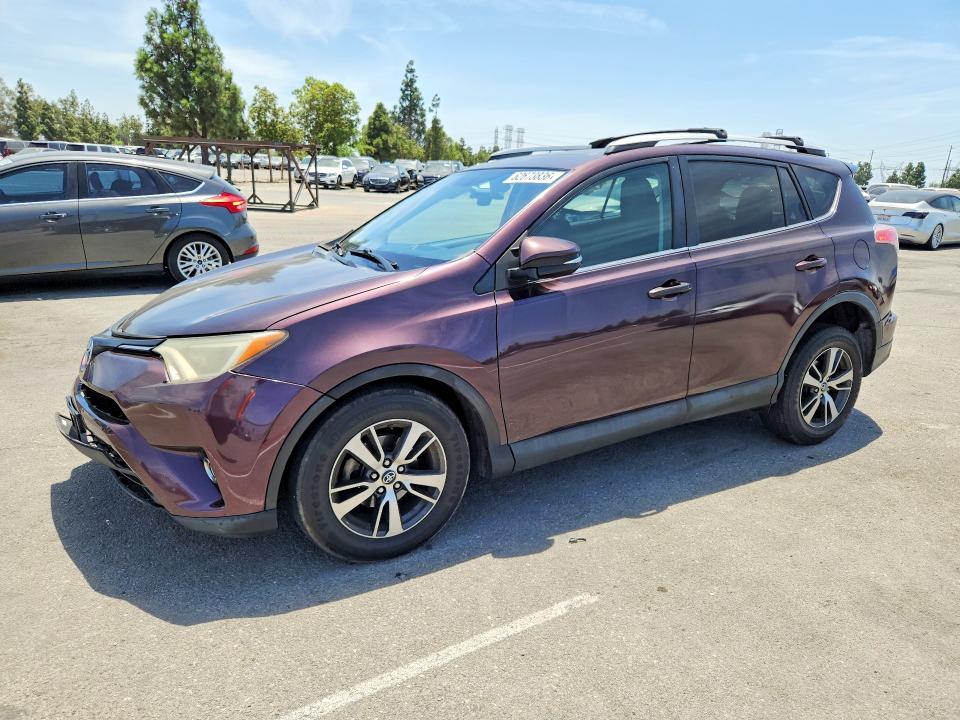 TOYOTA RAV4 2016 with VIN 2T3WFREV8GW264171 - Photo from auction