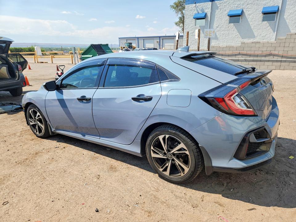 Photo 2 from auction – 2020 HONDA CIVIC with VIN SHHFK7H83LU208482
