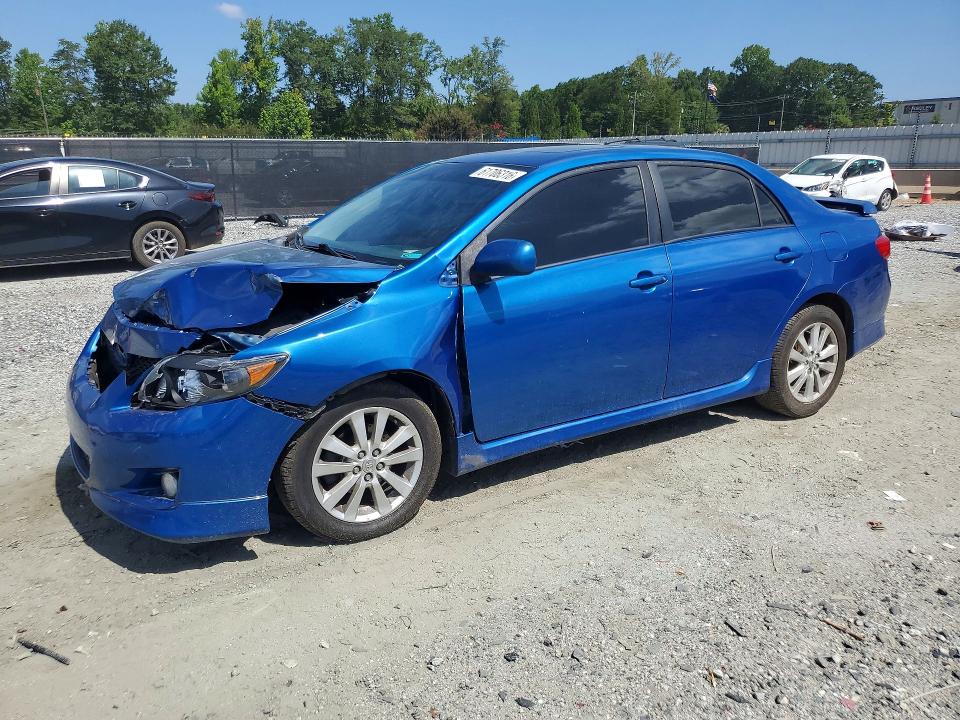 Photo 1 from auction – 2009 TOYOTA COROLLA with VIN 1NXBU40E19Z029007