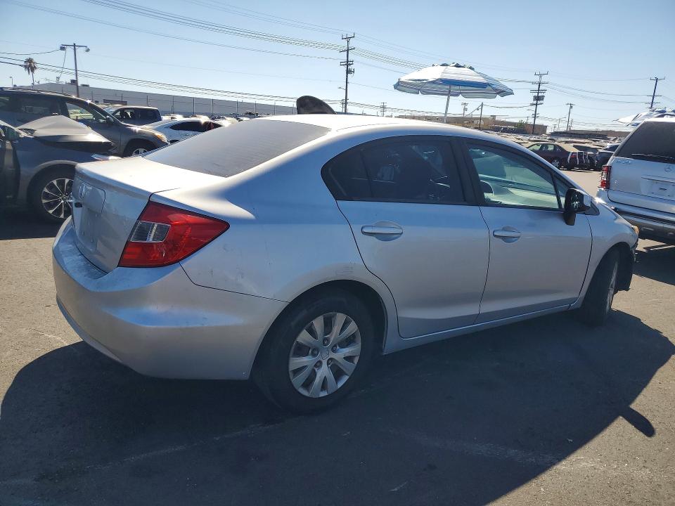 Photo 3 from auction – 2012 HONDA CIVIC with VIN 19XFB2F56CE008716