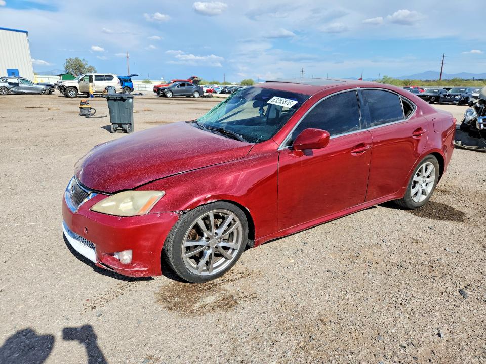 LEXUS IS 250 2008 with VIN JTHBK262182064330 - Photo from auction