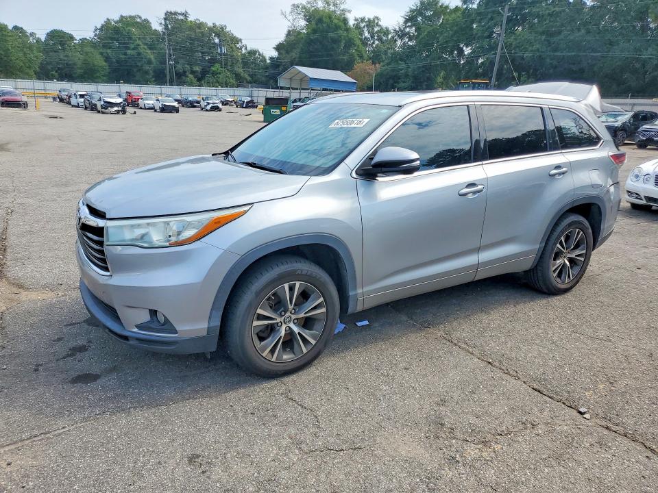 TOYOTA HIGHLANDER 2016 with VIN 5TDKKRFH5GS134952 - Photo from auction