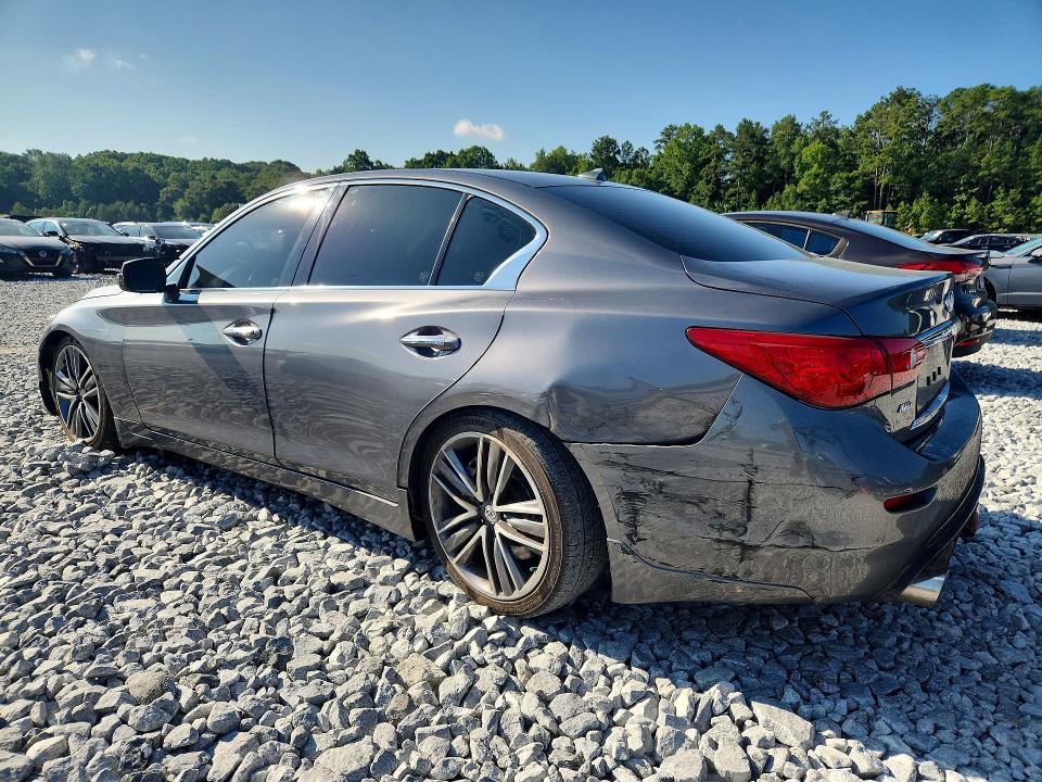 Photo 2 from auction – 2014 INFINITI Q50 with VIN JN1BV7AR0EM704301